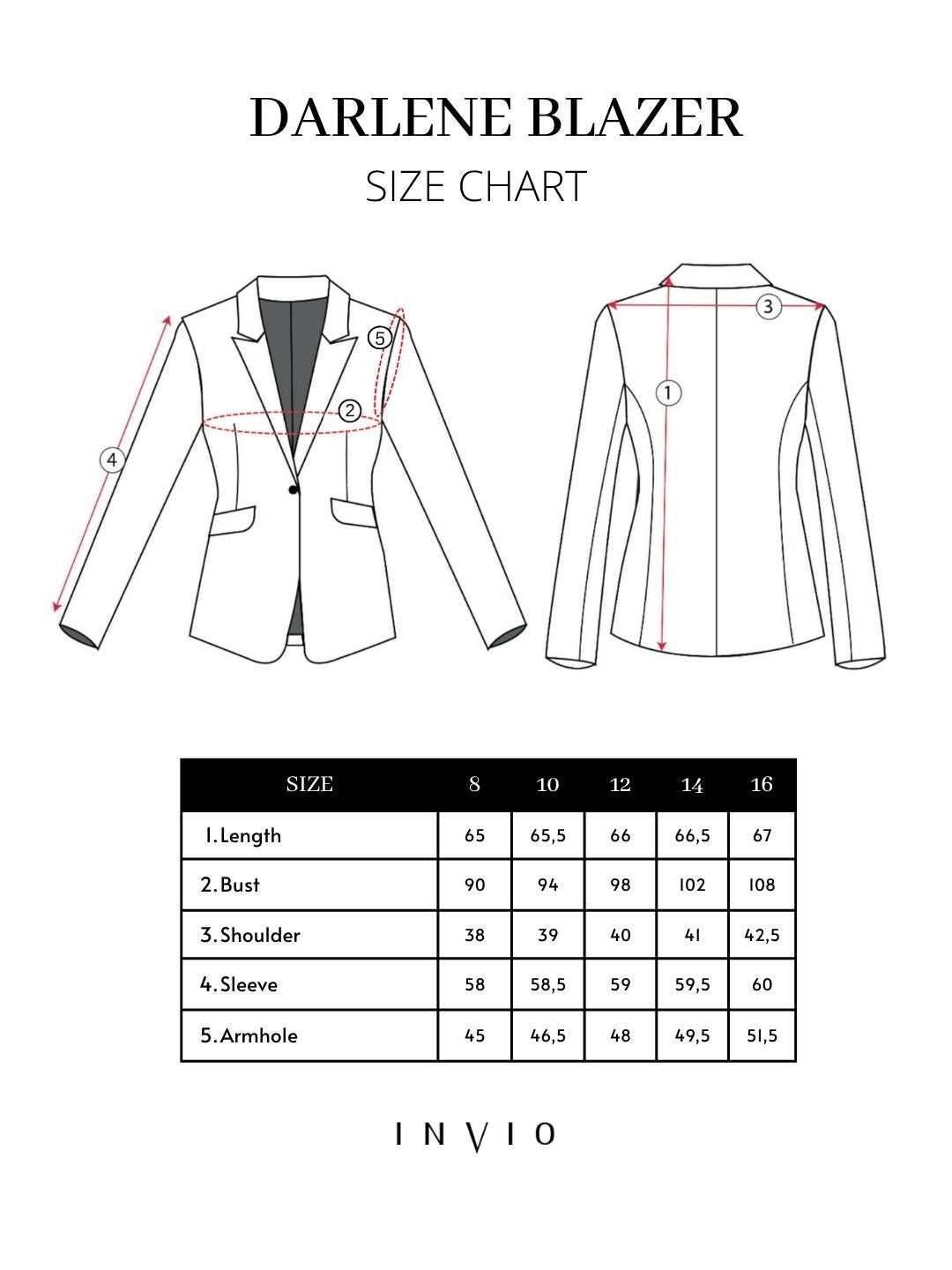 INVIO Darlene Ruched Tie Blazer | Jas Wanita - Marea Collection