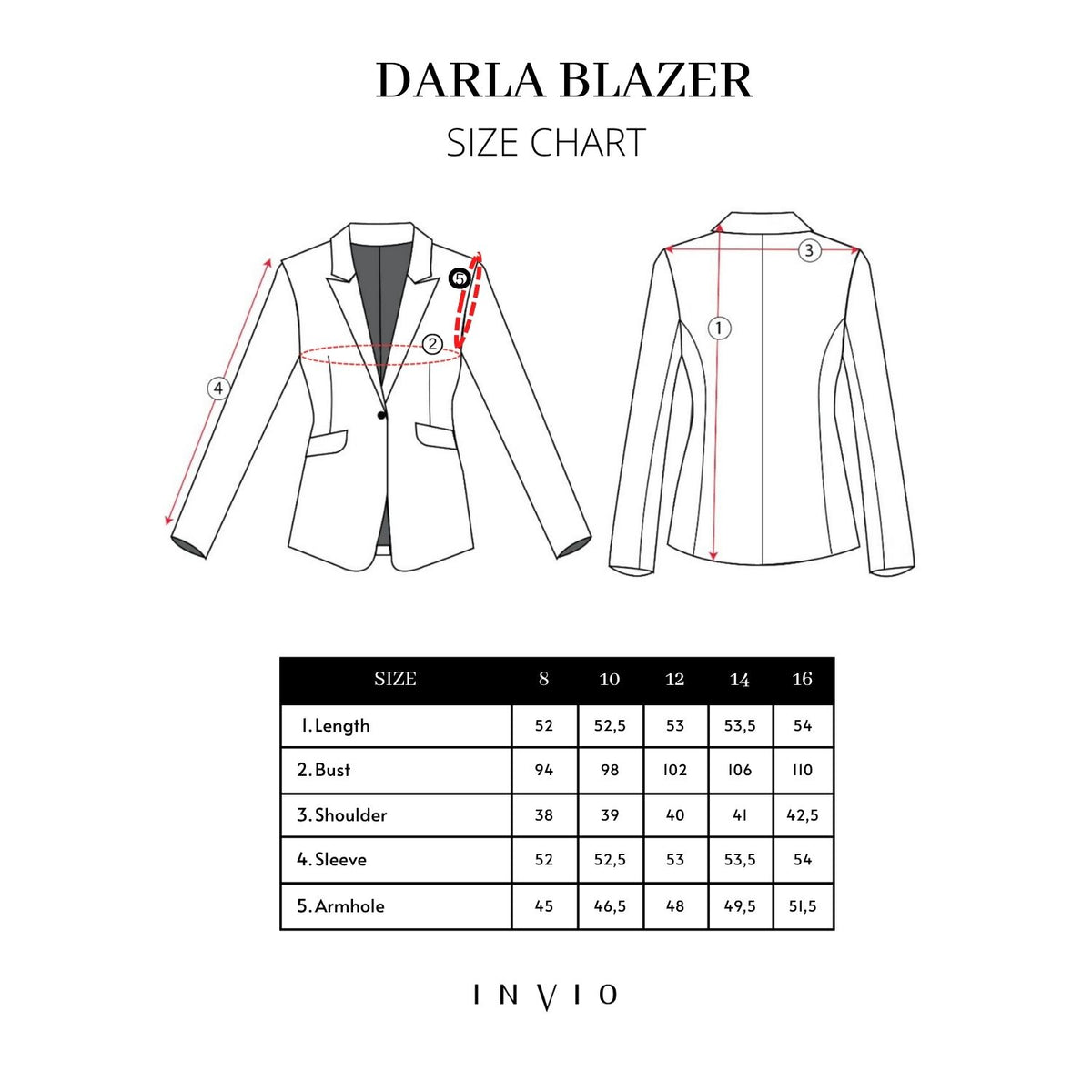 INVIO Darla Floral Embellished Blazer | Jas Wanita - Marea Collection