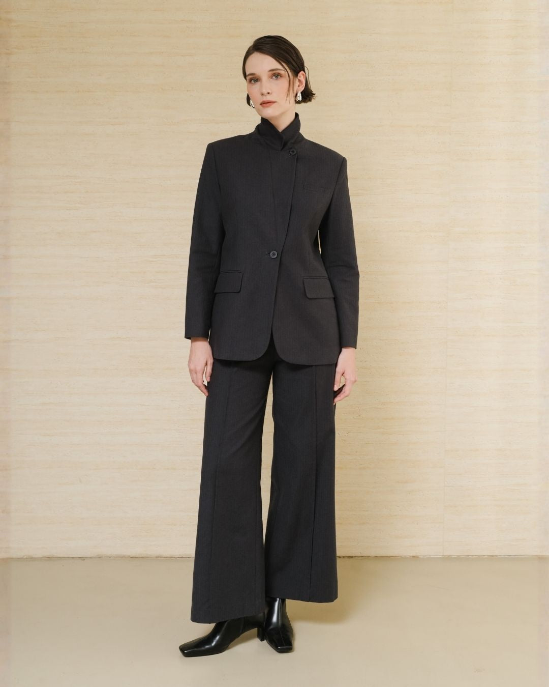 INVIO Abigail Front Crease Trousers | Celana Wanita - Leanne Collection