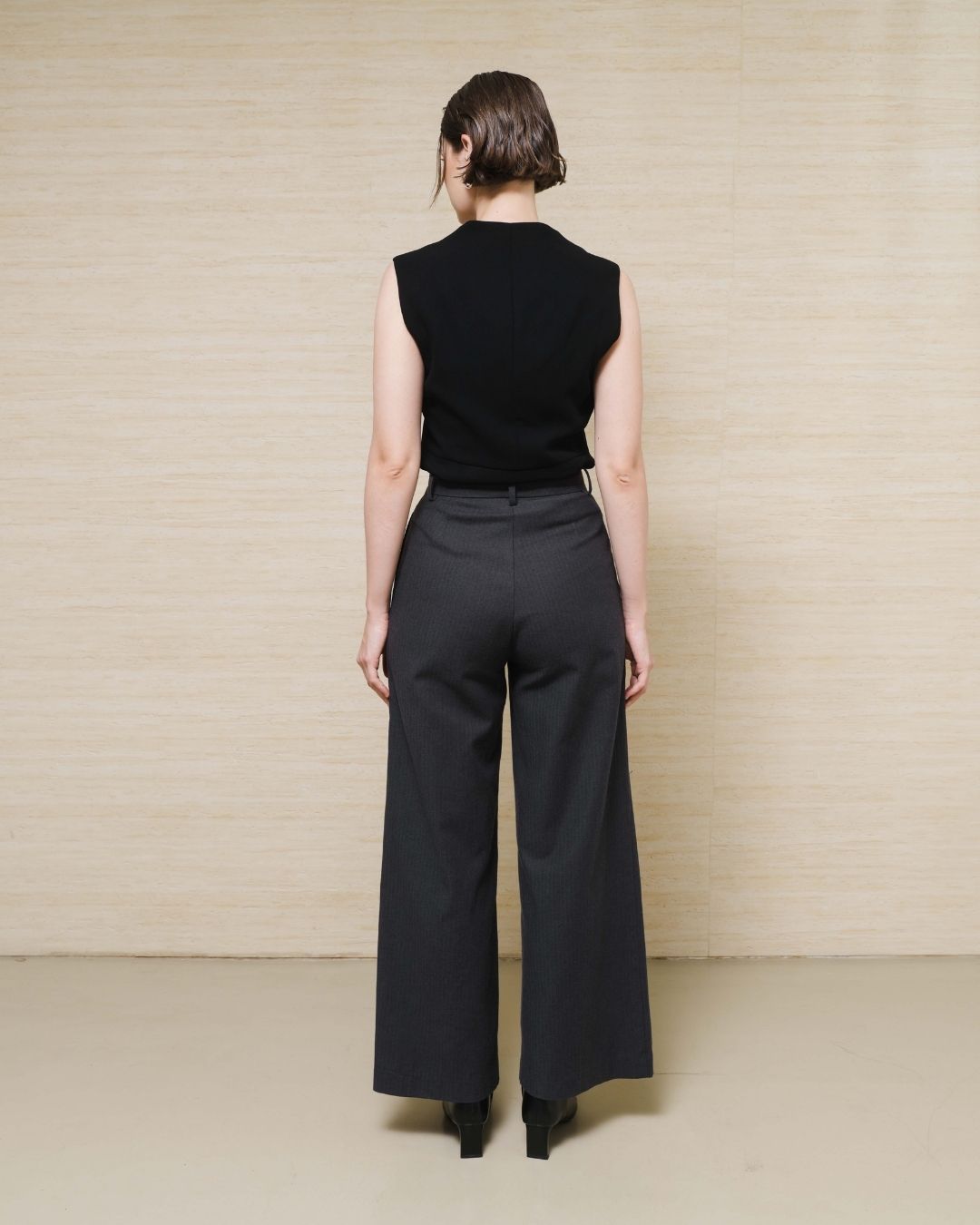 INVIO Abigail Front Crease Trousers | Celana Wanita - Leanne Collection