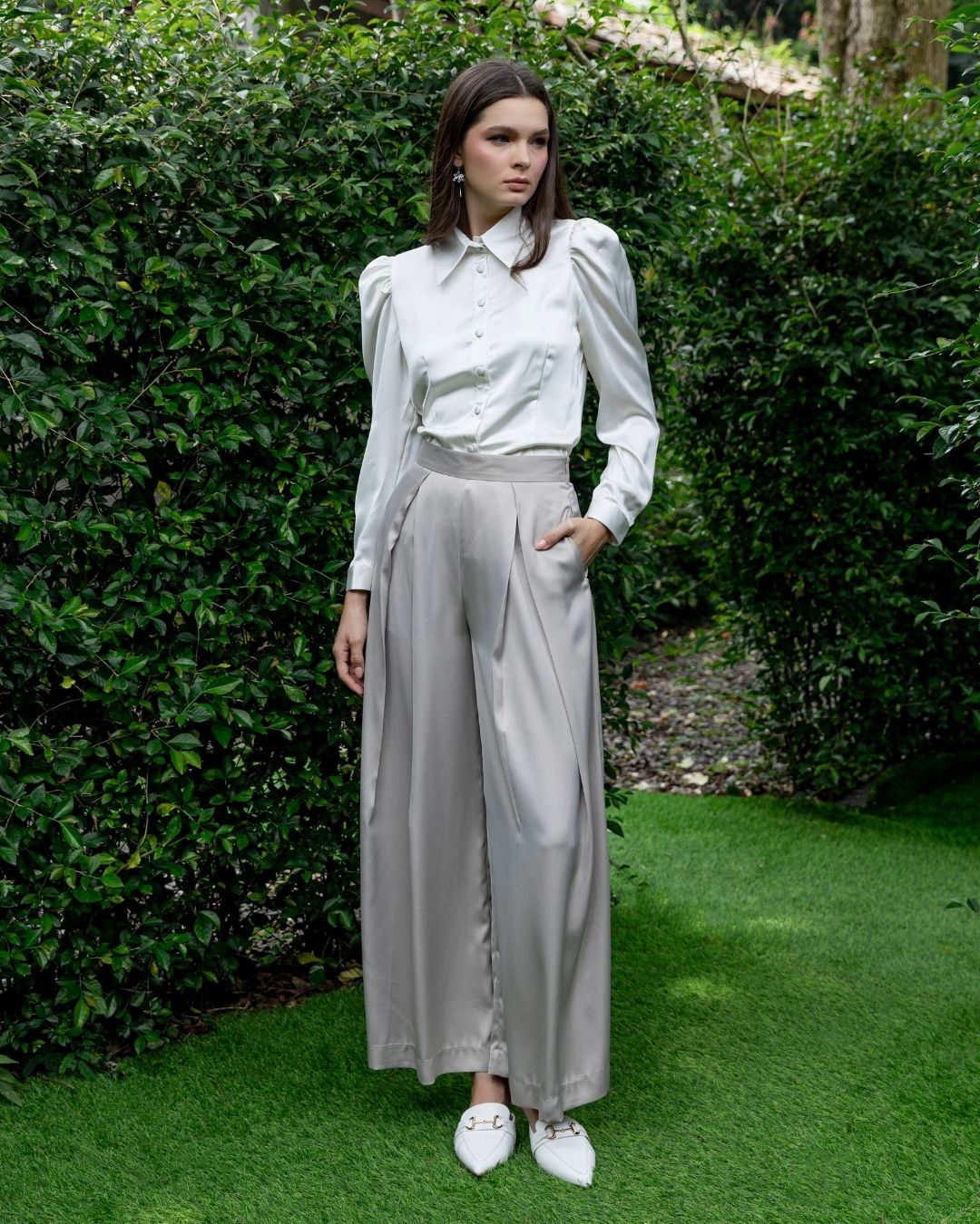 INVIO Tayla Glide Trousers | Celana Wanita - Luminescence