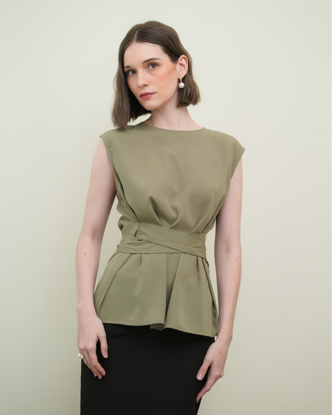 Fiorella Wrap Blouse