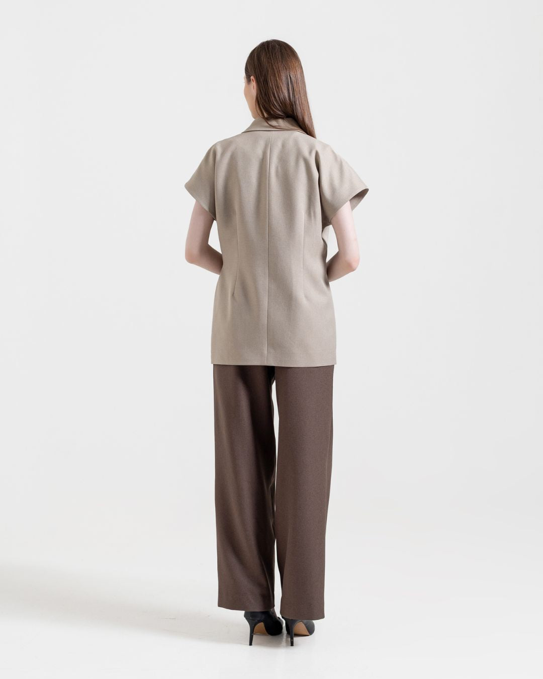 INVIO Zyrene Statement Buckle Vest | Rompi Wanita - Atelier Collection