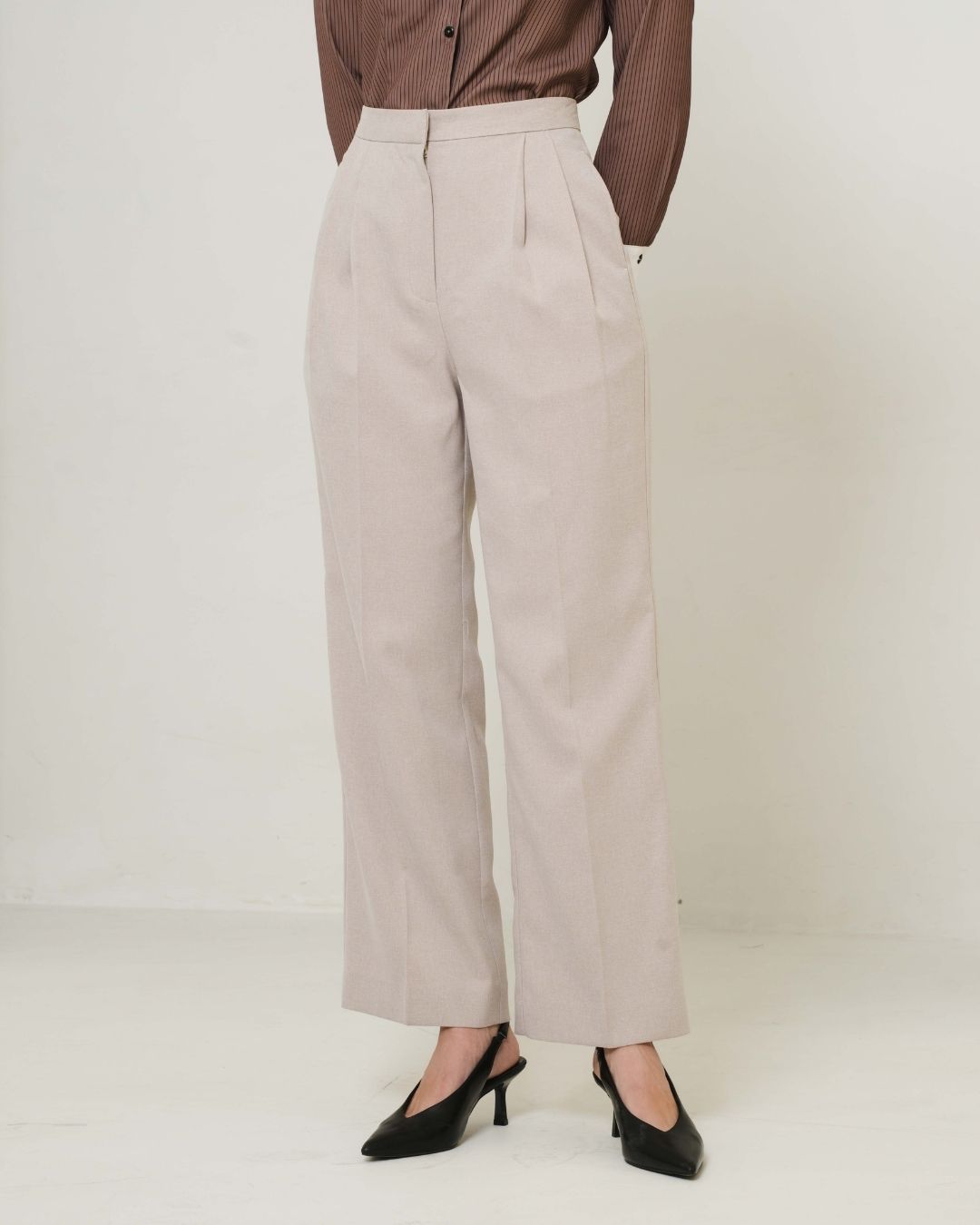 INVIO Aubre Tailored  Trousers | Celana Wanita - Leanne Collection