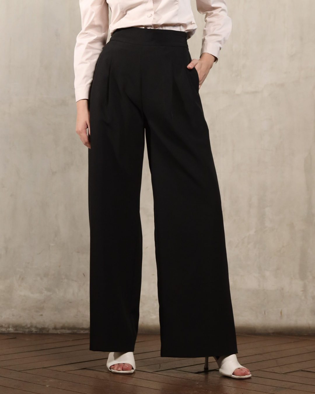 Jessie High Waisted Trouser | Celana Wanita - Classy Missy