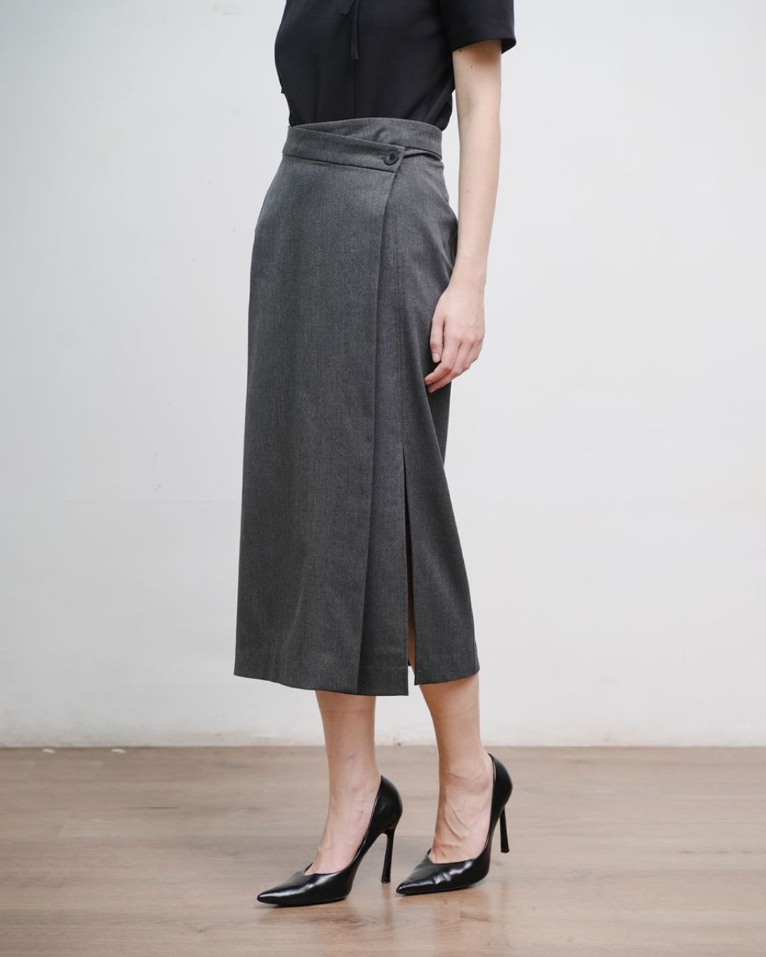 INVIO Zadie Layered Waist Skirt | Rok Wanita - Atelier Collection