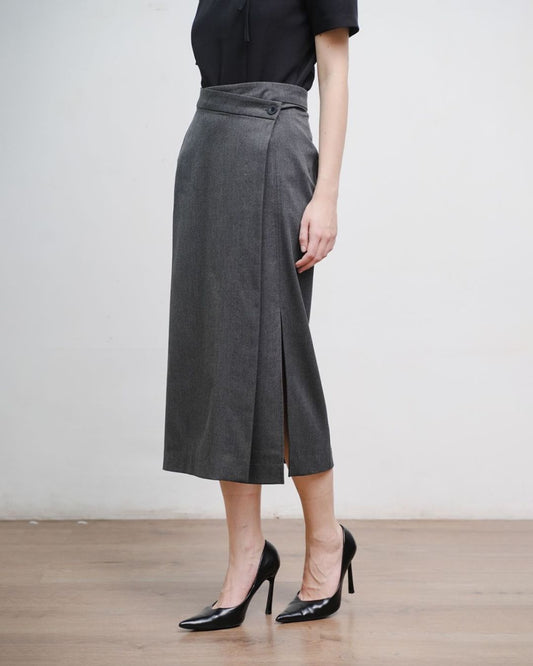 INVIO Zadie Layered Waist Skirt | Rok Wanita - Atelier Collection