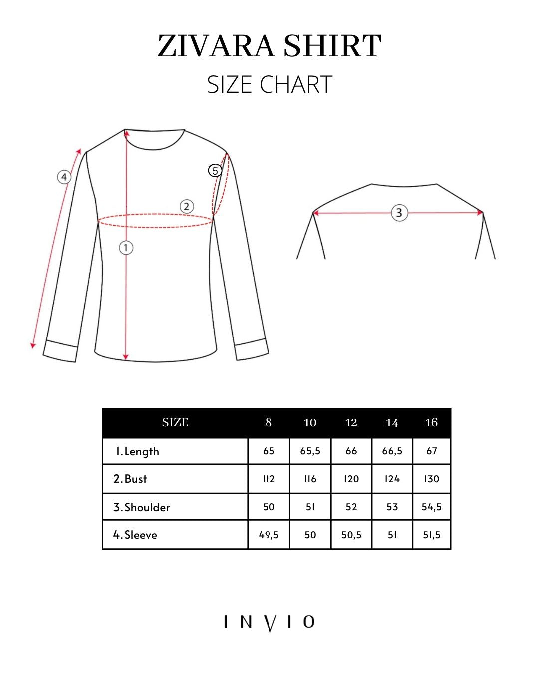 INVIO Zivara Wrap Tie Shirt | Kemeja Blouse Wanita - Atelier Collection