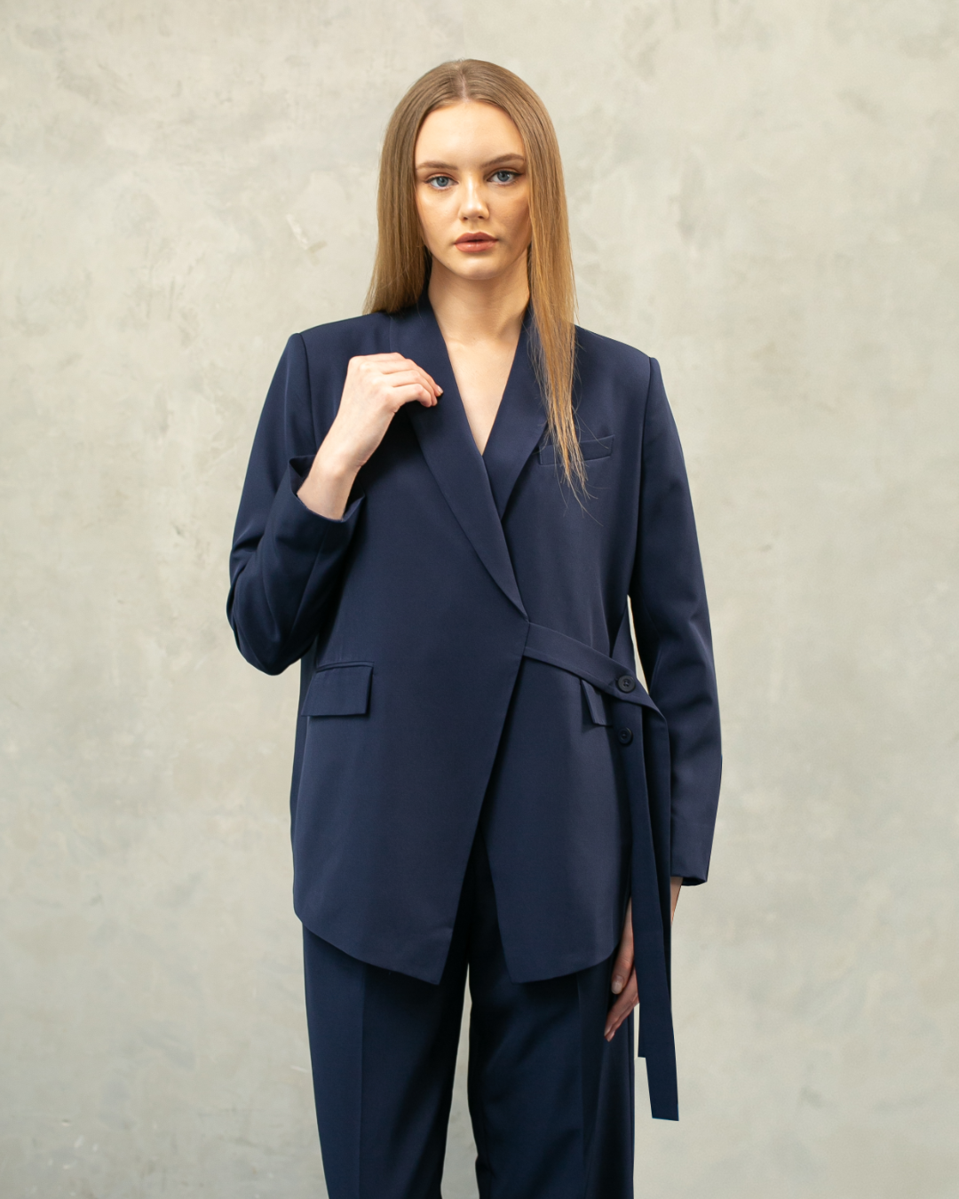 Graciela Side Belt Blazer