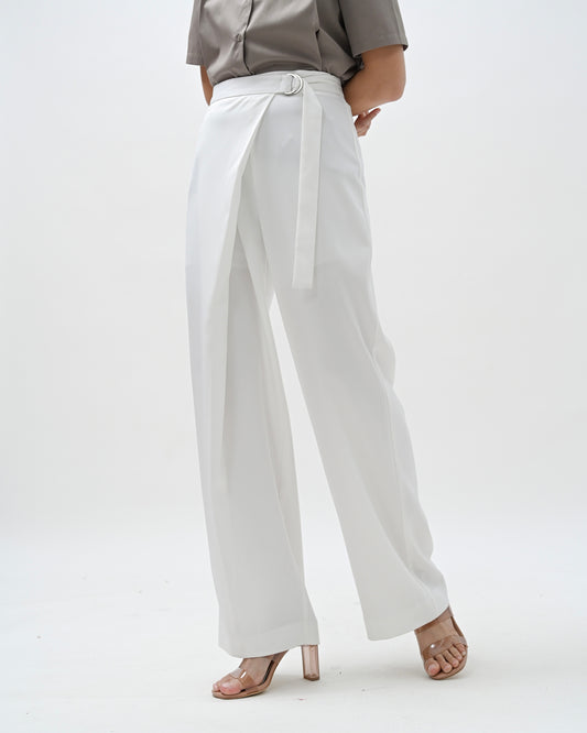 Samantha D-Ring Pleated Trouser