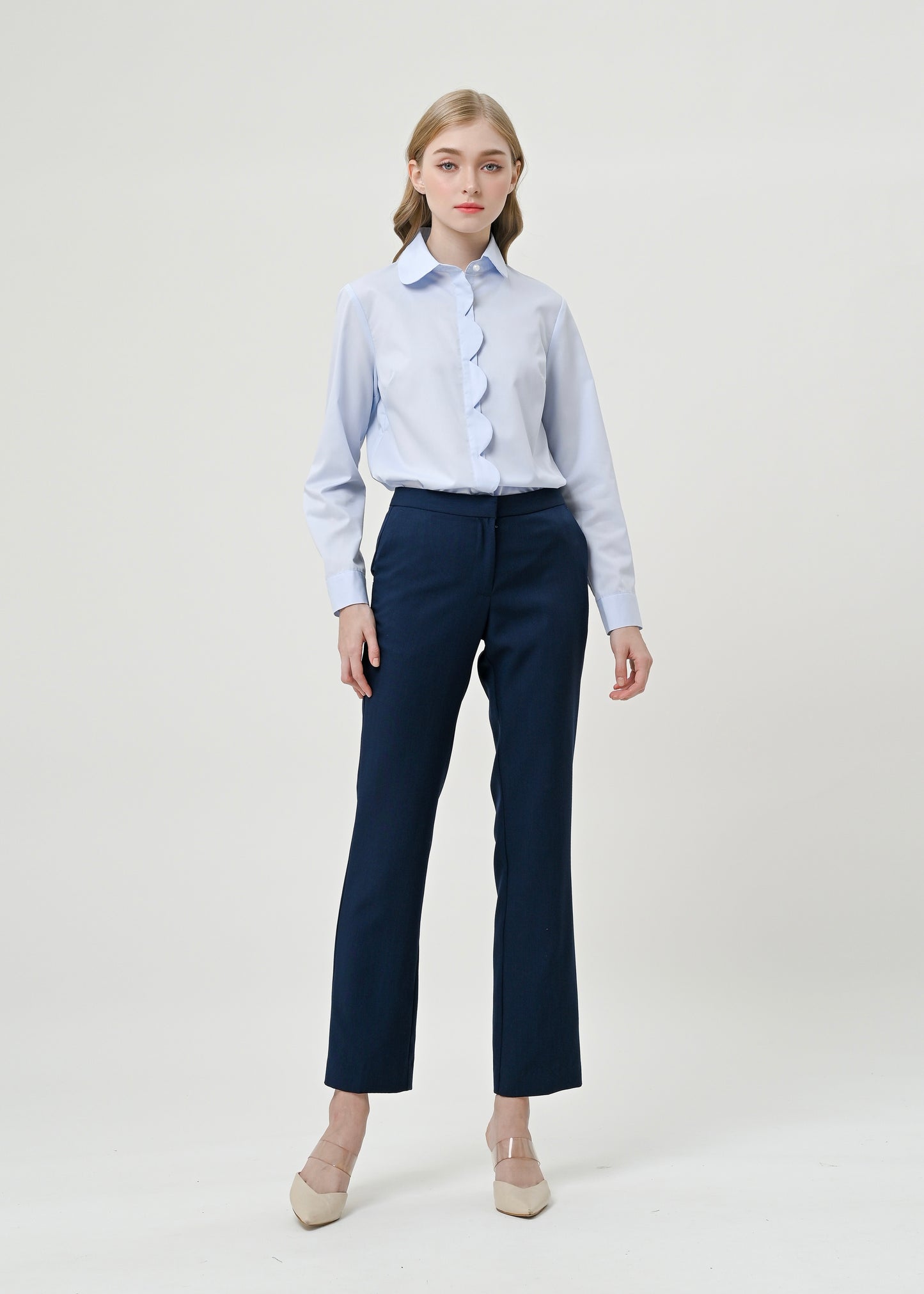 Paige Trouser Navy