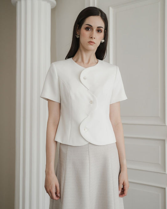 Claude Ripple Top