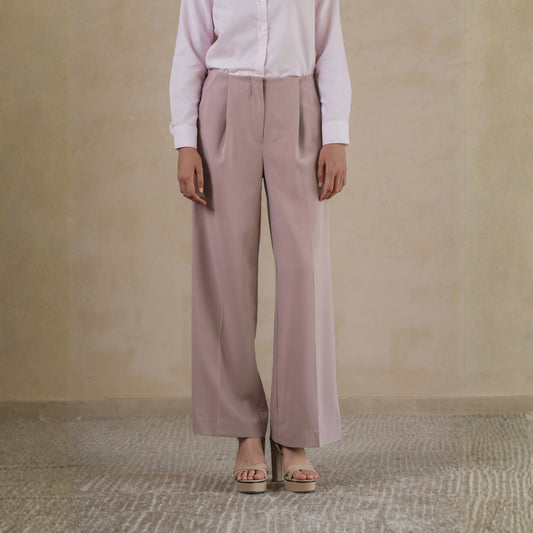 INVIO Despina Overlap Fold Trousers | Celana Wanita - Marea Collection