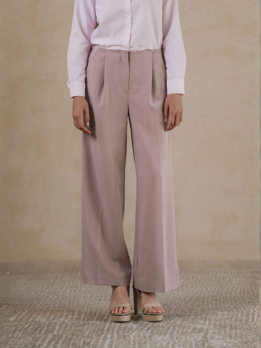 INVIO Despina Overlap Fold Trousers | Celana Wanita - Marea Collection
